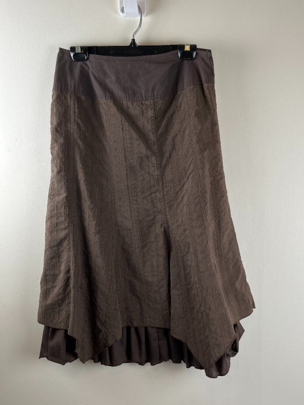 Promod Brown Maxi Skirt M/L